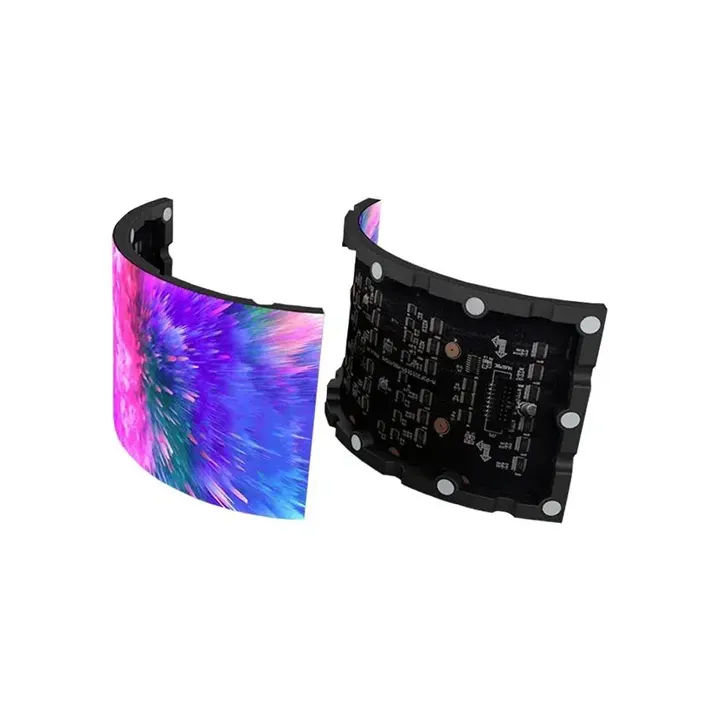 Schermo video con pannello LED flessibile